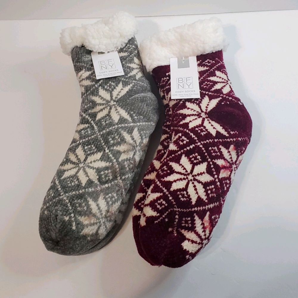 BFNY 2 Pack Cozy Socks